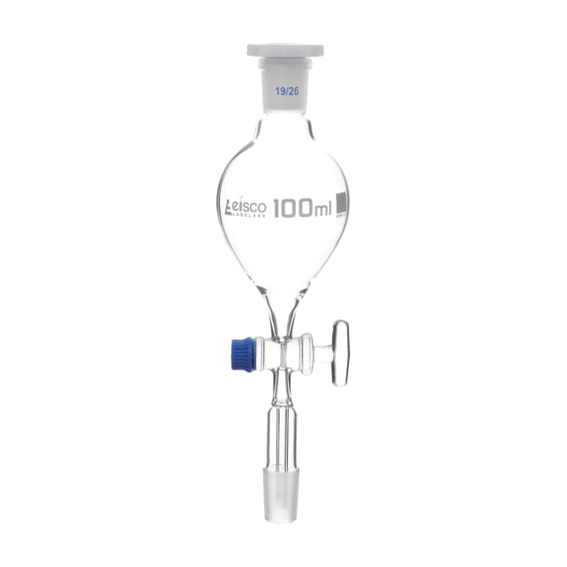 Funnel Separating -Pear Shaped, Glass Stopcock 250 ml Scoket/Cone Size 29/32