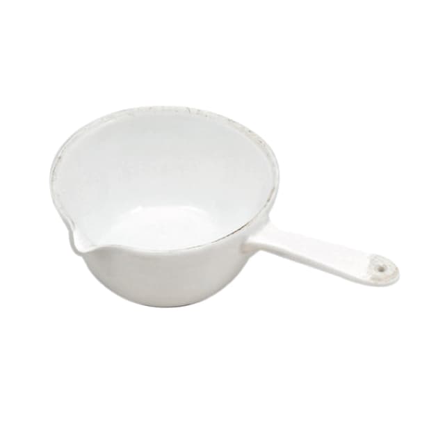 Caserole 500ml, with lip, pouring spout and porcelain handle