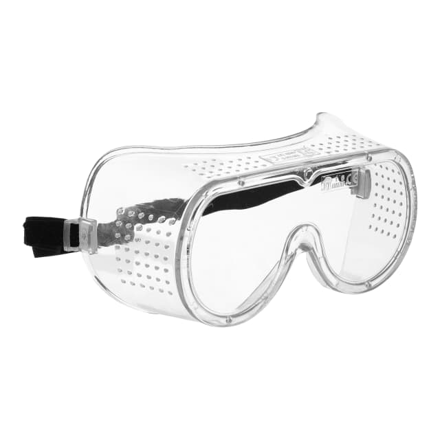 Clear safety goggle-vented.
