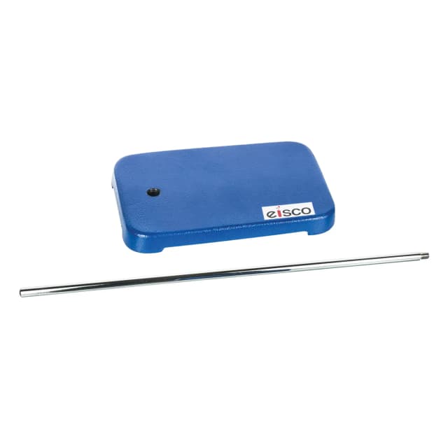 6" X 9" Large Retort Base w/24" (.4" dia) Rod