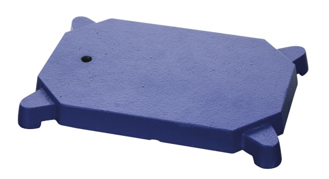 Base Retort Stand - Premium Heavy Duty, Cast Iron 16cm