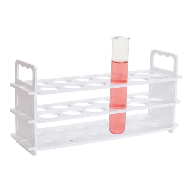 Test Tube Stand, Polypropylene, 32mm x 12 Tubes