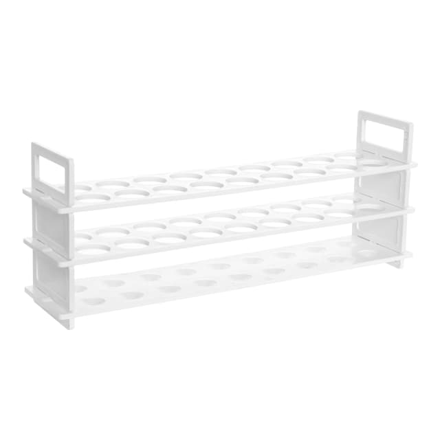 Test Tube Stand, Polypropylene, 13mm x 18 Tubes