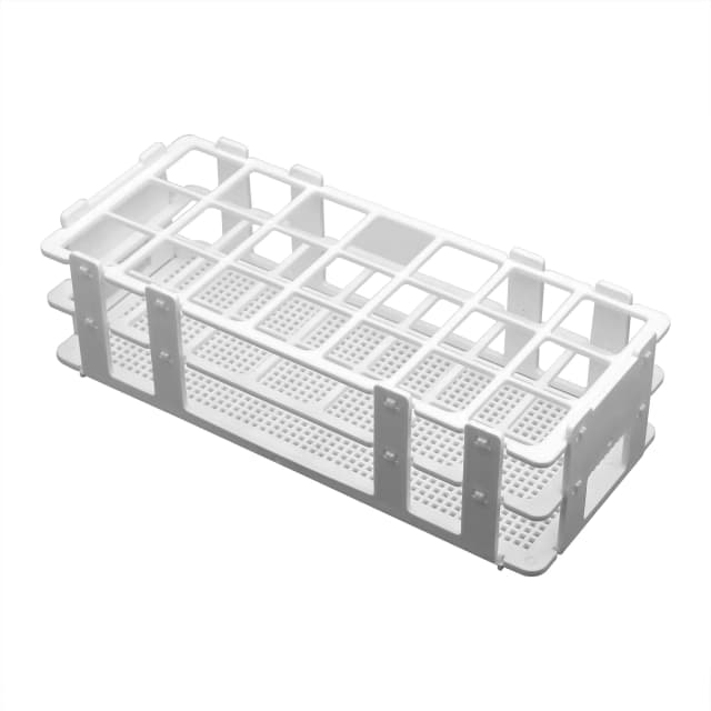 Test Tube Stand Wire Pattern, Polypropylene, 30mm x 21 Tubes
