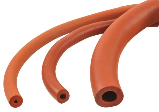 Tubing Rubber High Pressure, Bore 3mm, wall thickness 4.5mm, Per mtr
