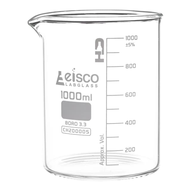 Vaso de precipitados de alta resistencia 1000ml
