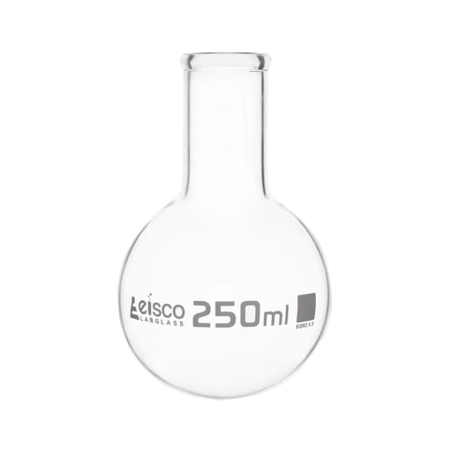 Flasks - Boiling Round Bottom with Short Neck,ASTM,Capacity 250ml