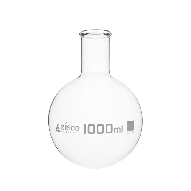 Flasks - Boiling Round Bottom with Short Neck,ASTM,Capacity 1000ml