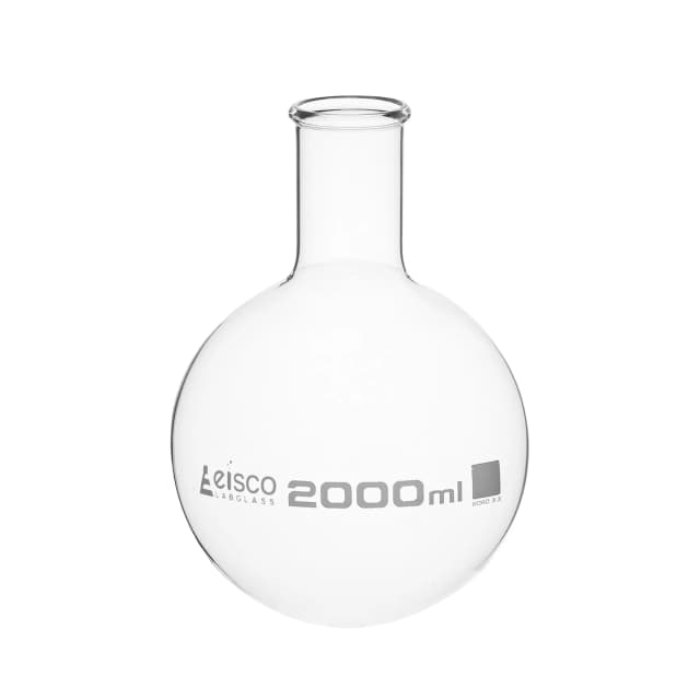 Flasks - Boiling Round Bottom with Short Neck,ASTM,Capacity 2000ml