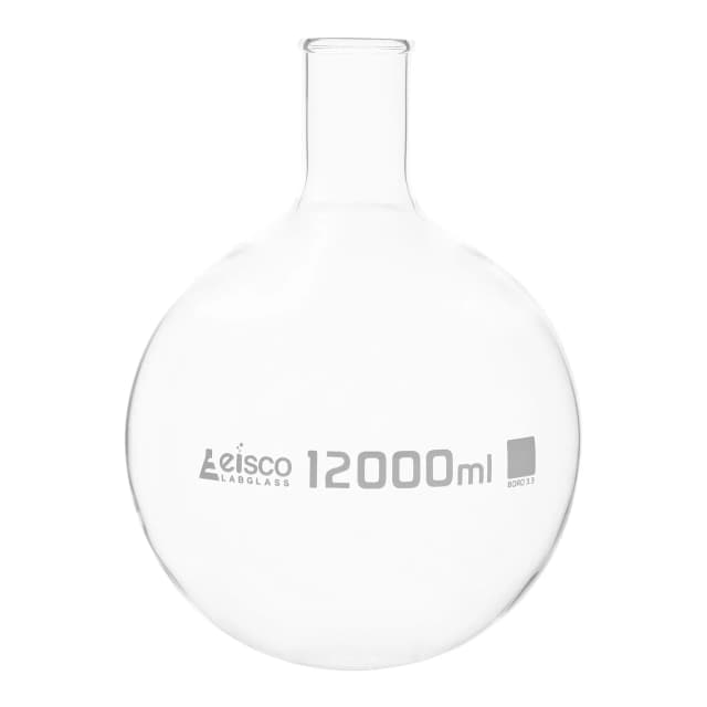 Flasks - Boiling Round Bottom with Short Neck,ASTM,Capacity 12000ml