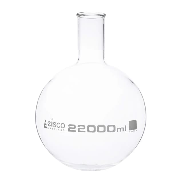 Flasks - Boiling Round Bottom with Short Neck,ASTM,Capacity 22000ml