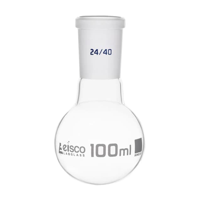 Flasks - Boiling Round Bottom with Short Neck and Interchangeable Joint, Capacity 25ml,19/22