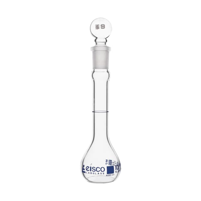 Flasks - Volumetric, Class-A with Solid Glass Stopper and Permanent Blue Ring Mark - ASTM,Capacity,5ml