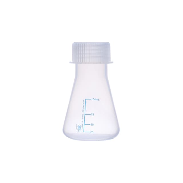 Graduated Conical Flask screw cap PP 100ml
