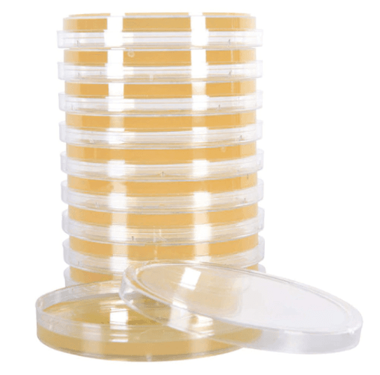 AGAR DE DEXTROSA Y PAPA Bolsa con 10 placas. Plated Medica - Industrial