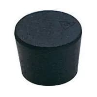 STOPPER, RUBBER SOLID #6 PK/12