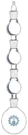 COLUMNA DE DESTILACION DE BULBOS KUGEIROHR