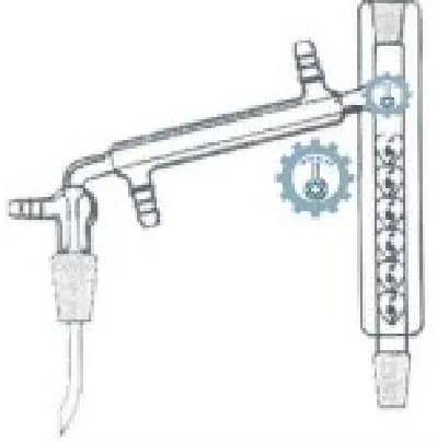 INTEGRAL CON COLUMNA VIGREUX CON CAMISA DE ALTO VACIO PARA DESTILACION FINA