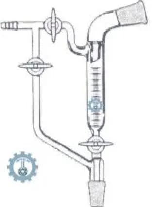 RECEPTOR PARA DESTILACION AL VACIO GRADUADO