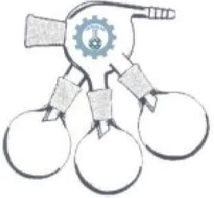 RECEPTOR REVOLVER (3 BOLAS)