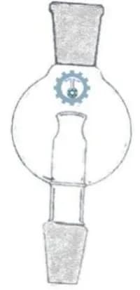 ADAPTADOR CON TRAMPA PARA ROTAVAPOR