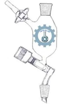 EMBUDO DE ADICCION CON LLAVE DE AGUJA CONTROL FINO