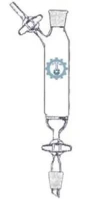 EMBUDO DE ADICCION CON LLAVE DE AGUJA Y PLACA FILTRANTE
