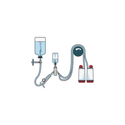 Unidad Steritest™ NEO para polvos y liofilizados solubles en viales, con membrana Durapore PVDF de baja adsorción, Paquete de 10 unidades)