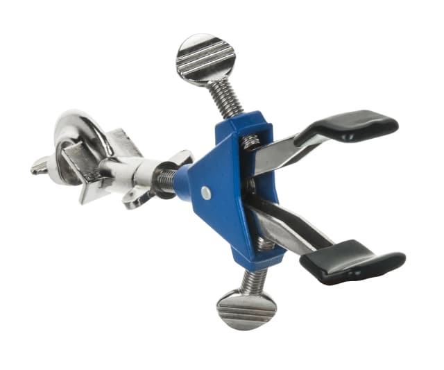 Premium Clamp Two Prong Vinyl Coated with Boss Head