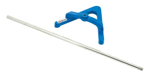 The set include an ‘A’ shape cast iron base & Steel Rod.‘A’ base, side 18 cm, 0.95 kg(CH0655E)
rod 500mm (CH0657A)