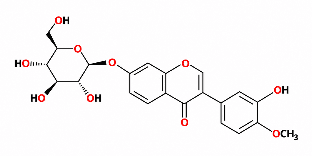 USP Calycosin 7-O-β-D-glucopyranoside United States Pharmacopeia (USP) Reference Standard Vial de 50 mg