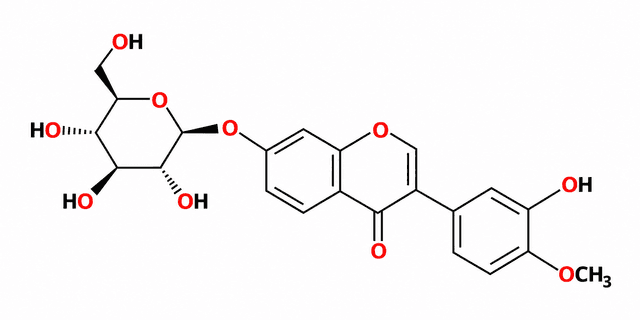 USP Calycosin 7-O-β-D-glucopyranoside United States Pharmacopeia (USP) Reference Standard Vial de 50 mg